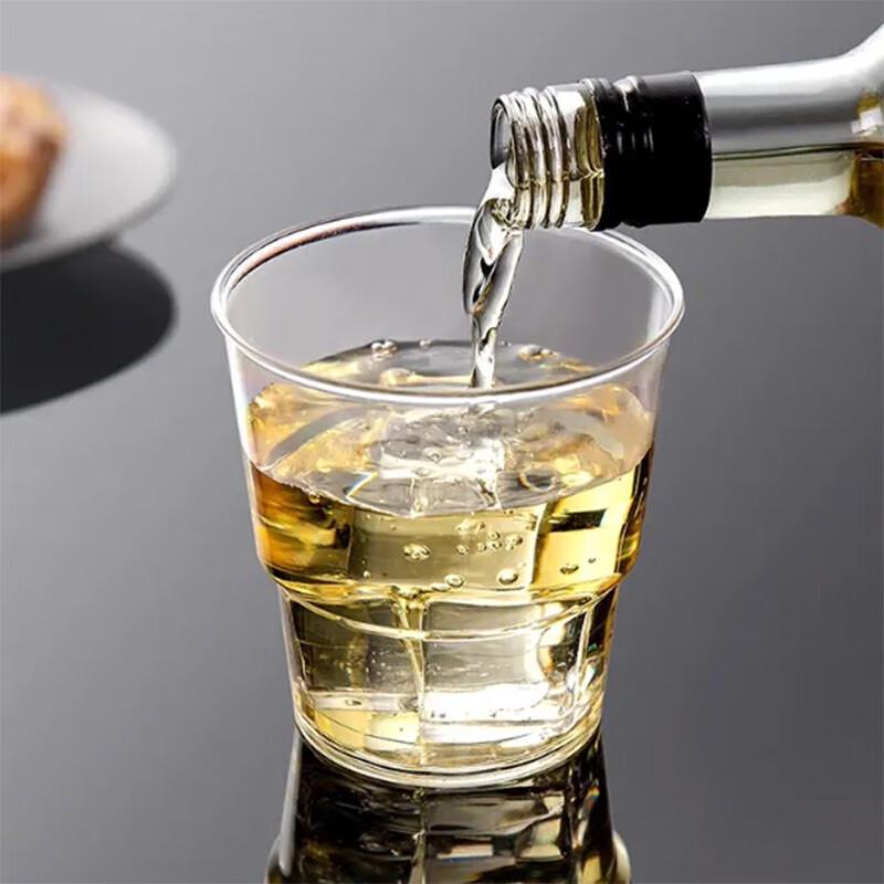 Disposable Hard Plastic Transparent Water Cups