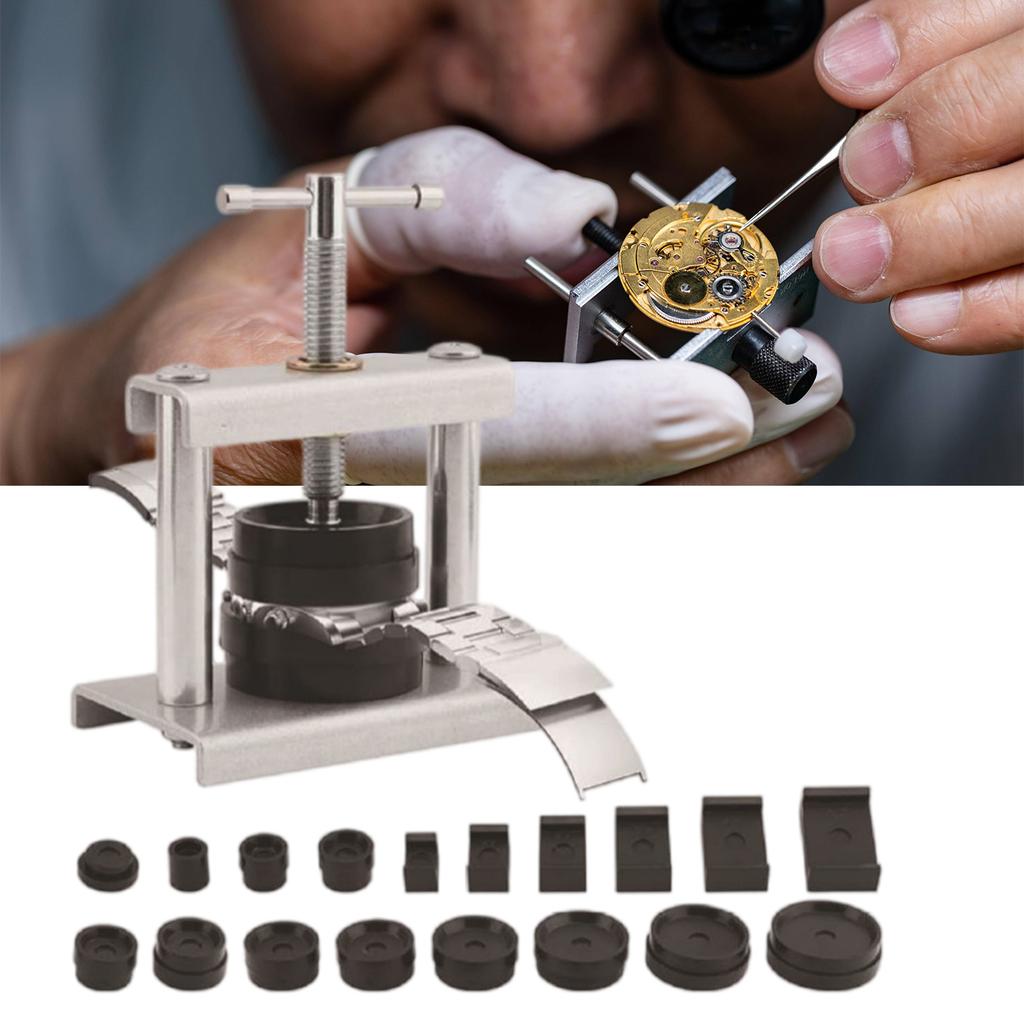 Portable Watch Case Press Tool With Precision Pressure Adjustment Case Closer For Professional Repair And Home Use