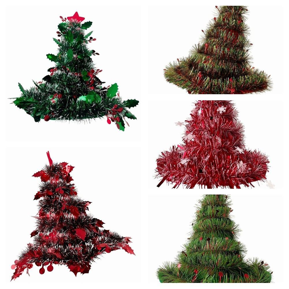 Snowflake Christmas Hat Cloth Christmas Decor Cute Xmas Headwear Party Supplies