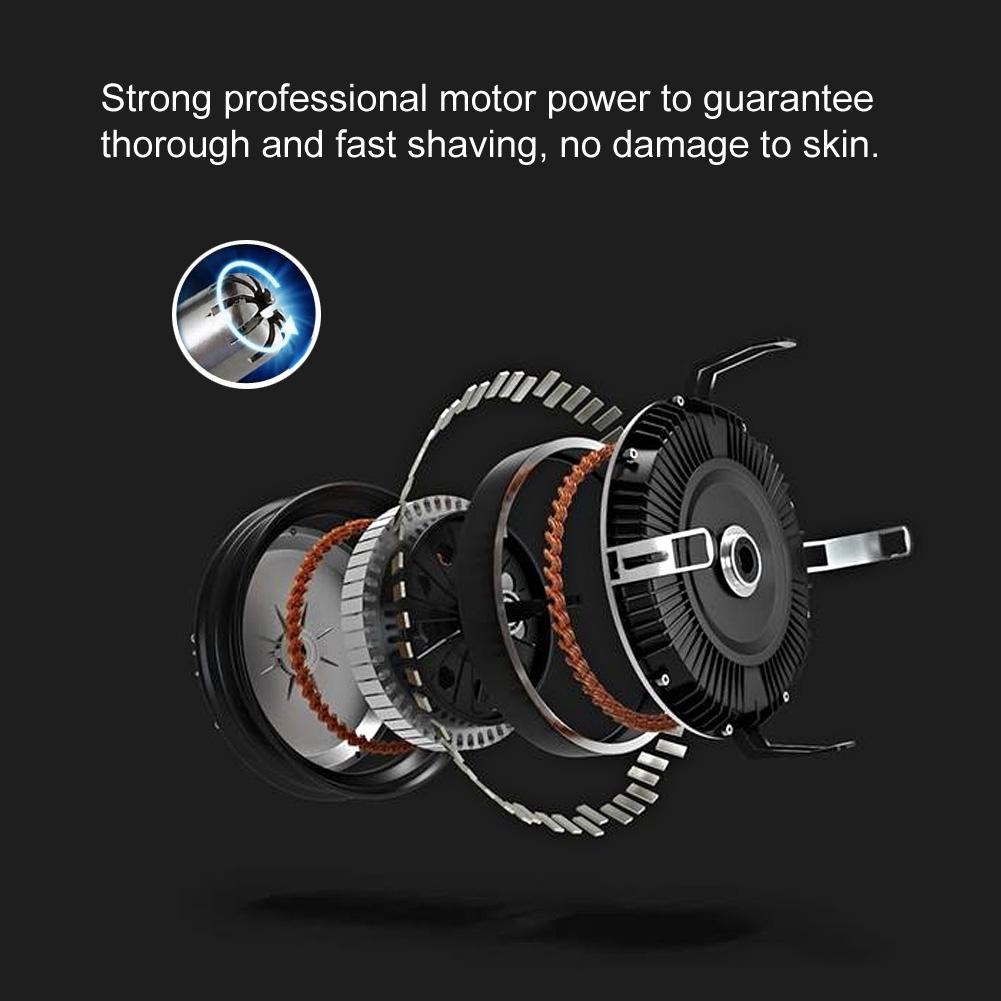 Pen Type USB Chargeable Eyebrow Nose Hair Trimmer Shaver Cutting Tool (Frosted Black)