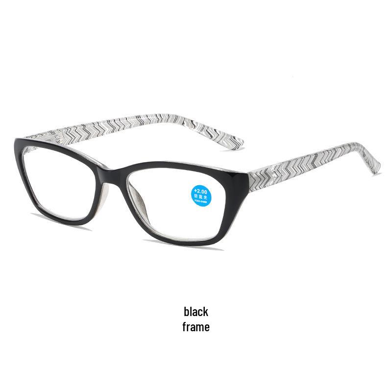 

Женские ретро ультралегкие очки для чтения с защитой от синего света и пружинными петлями для защиты глаз пожилых людей +250 Degrees