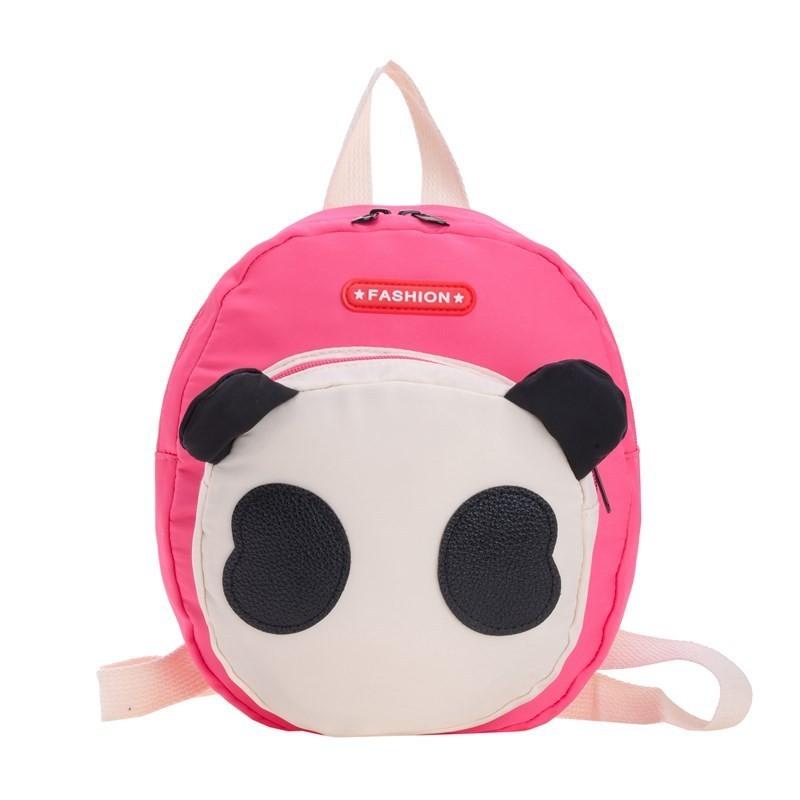 Adorable Dual Color Panda Kids Backpack Stylish Durable Nylon Design For School