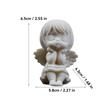Engel Mädchen Skulpturen Figuren Elfenbeinimitatmaterial Niedlich Heim Zimmer Büro Auto Dekorieren kleine Statuen Das beste Geschenk