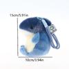 Stuffed Dolphin Keychain Plush Bag Pendant Soft Animal Toy Miniature For Girls Birthday Backpack Charm Decoration
