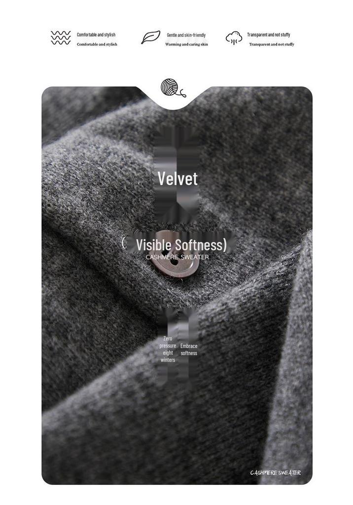 2025 A/W Women's Beaded Cashmere Loose Knit Cardigan