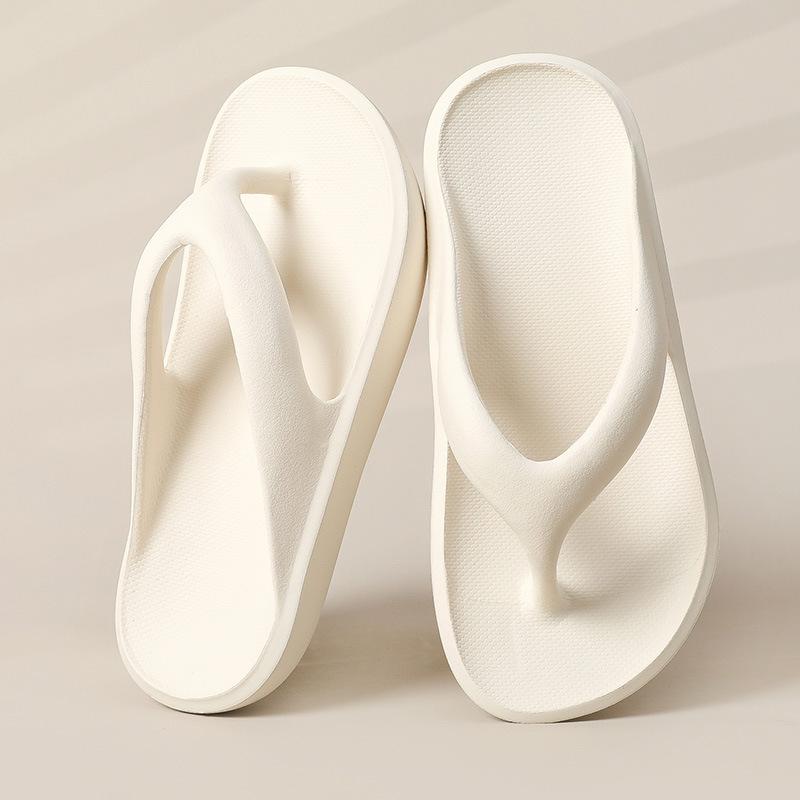 Fashion Crestar Women Summer Slippers 2025 New Thick Sole Flip Flops Outdoor Fashion Female Beach Sandals Casual EVA Home Platform Slide