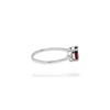 Dainty Garnet Ring, 925 Sterling Silver Ring, Natural Garnet Women's Ring, Engagement Gift Ring, Gift For Her
