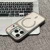 IPhone18PROMAX Skin Matte Magnetic Mobile Phone Case for Apple 17 Lens Holder Protective Case