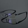 New unisex business Myopia glasses for men Metal frame glasses anti blue light Nearsighted Eyewear Glasses -1.0 -2.5 -3.0