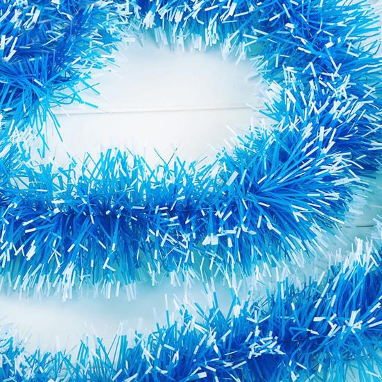 Ghirlandă de lux cu sclipici festival PVC, decorațiuni pom de Crăciun