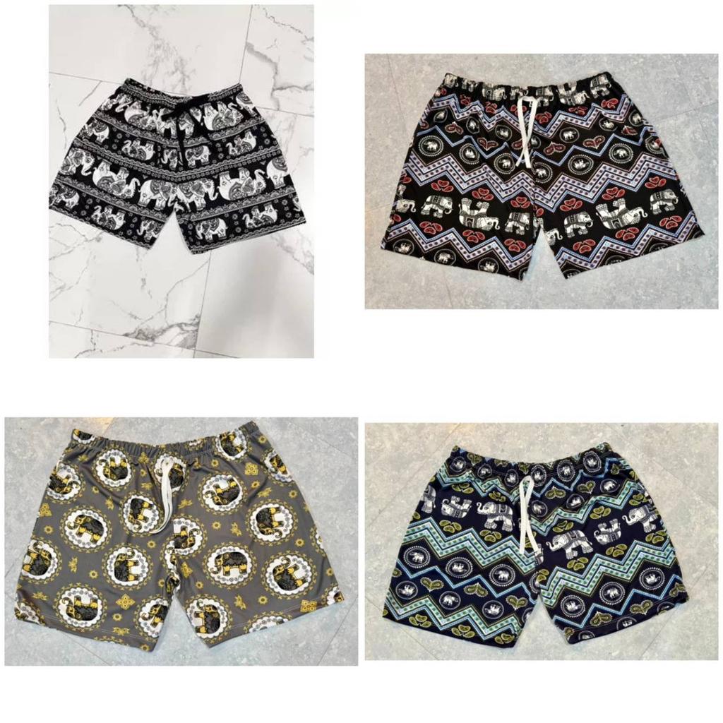 Muay Thai Boxing Shorts Elephant Pants Training Kickboxing Print Quick Dry Martial Art Boxer Kid Unisex Men Women Fighting Fitness Sport Gym Workout