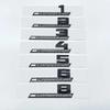 3D ABS competition car trunk badge emblem Thunder edition sticker for BMW M1 M2 M3 M4 M5 M7 M8 x2m x2m x3.0 m x4m X5M X6M x7m X5
