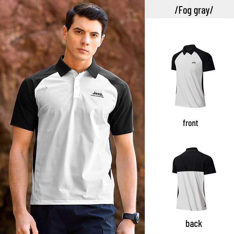 Jeep Men s Cool Tech Short Sleeve Polo Shirt XL
