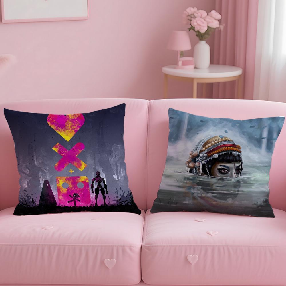 Love Death & Robots Cushion Cover Comfortable Reversible Pillow Cover Ideal for Car Sofa Bedroom & Beyond