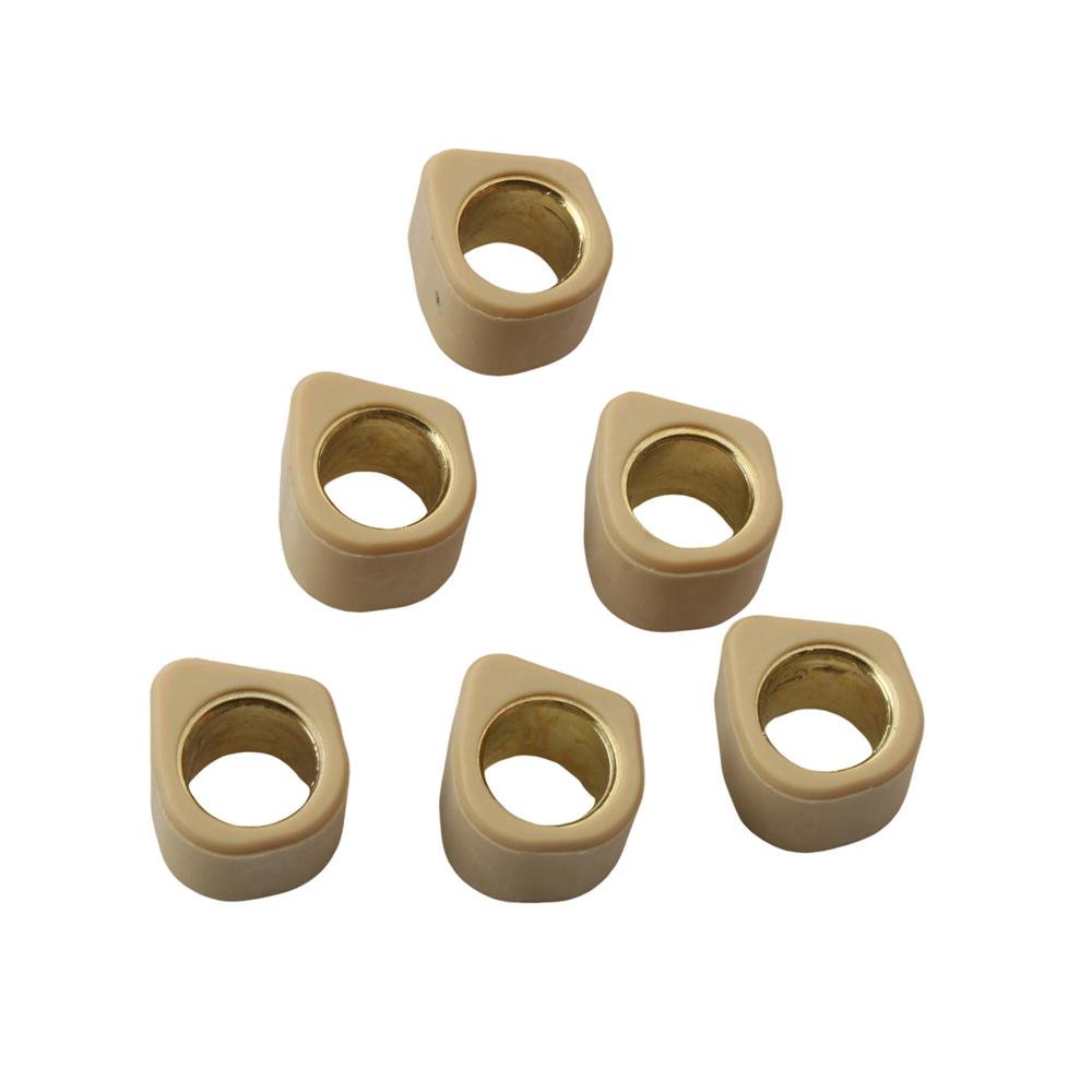 Racing Variator Slider Roller Weights 16x13mm 4g 5.5g 6g 7g For Honda Bali GP Dio 50 SFX SH Sport Sky Zoomer ZX 50cc Scooter 6G