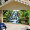 2D Lush Jungle Waterfall Backdrop Photography Background Banner