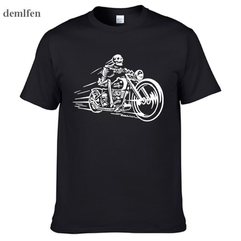 New Style Casual Customized Printed Clothes Tshirt Unisex Shirt Motorcycle Biker Hip Hop Summer Tshirt Cool Tops Tees S5xl