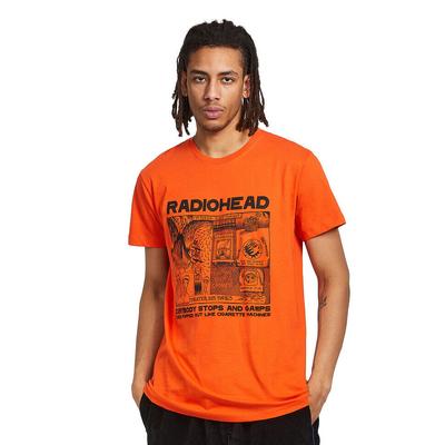 Radiohead Gawps oranžiniai unisex marškinėliai