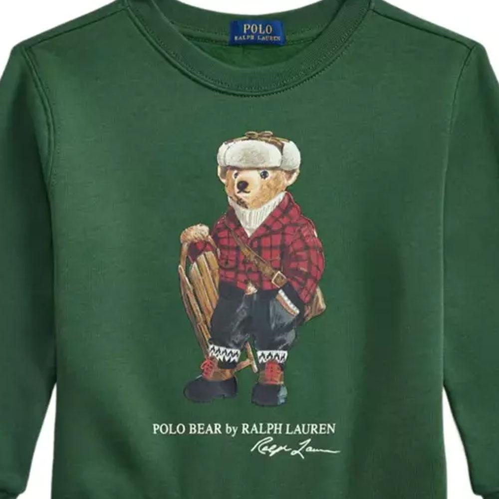 Polo Ralph Lauren Sweatshirt FW25 Crew Neck Knit Pullover Kids Kids sweatshirts 323981261-001
