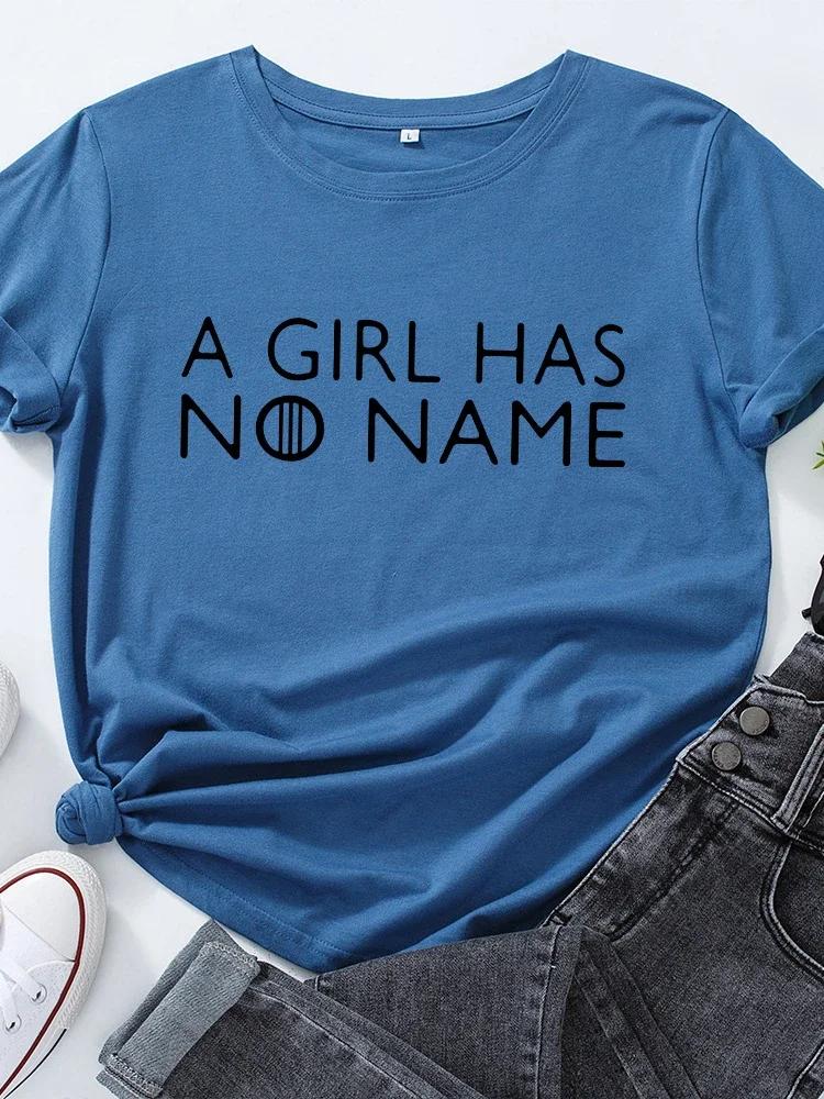 

Принт У девушки нет имени Женская футболка с коротким рукавом и круглым вырезом, свободная женская футболка, женская футболка, топы, одежда, camisetas mujer XXXL синий