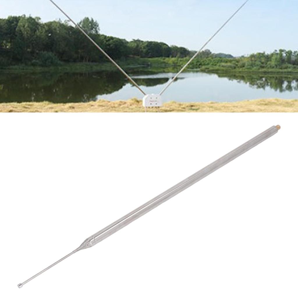 Ongwan Telescopic Antenna Replacement 5.6 Meter M10 Interface Stainless Steel Tie Rod DIY Antenna Replacement Magical