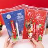 Children's Christmas Gift Prizes Christmas Stationery Set Party Favors Santa Deer Snowman Notebook Pencil Keychain Gift Pack