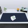 70x35cm Large Size Office Home Desk Protector Mat Royal Blue Mouse Pad PU Leather Suede Waterproof Keyboard Pad Gaming Mousepad