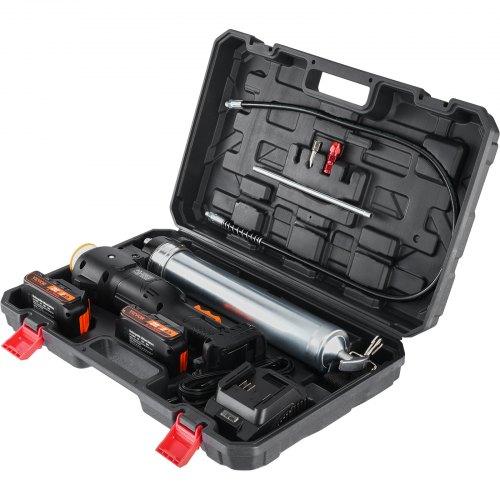 VEVOR Cordless Grease Gun, 20-Volt, 10,000 PSI, 39" Long Hose