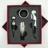 Professional Wine Opener Gift Set Stainless Steel Bottle Opener and Vacuum Stopper Wine Pourer Kitchen Accessories Bar Tool