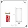 Minimalist High Borosilicate Glass Candle Cup – Heat-Resistant Aromatherapy Holder