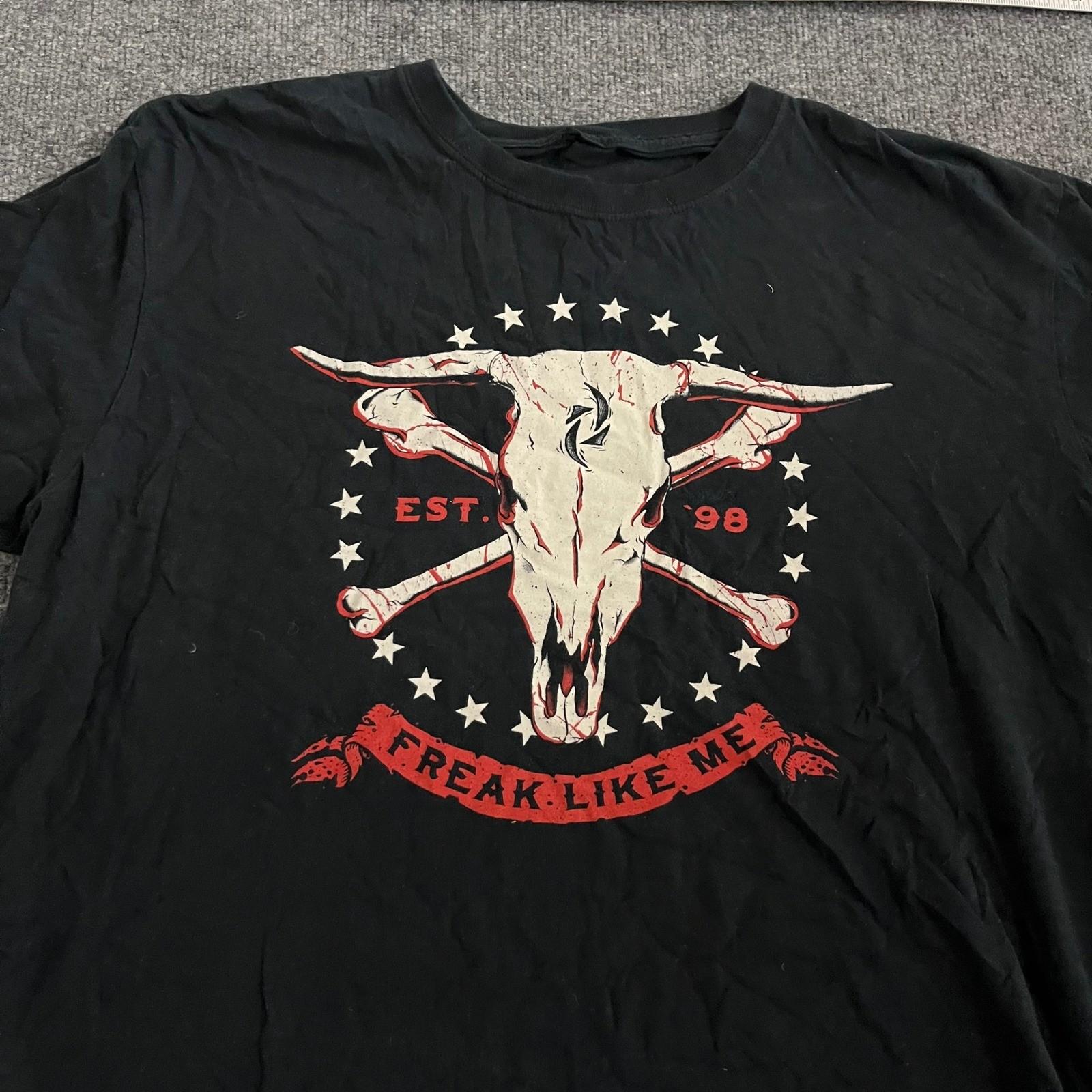 Halestorm T-Shirt Mens Size XL Black 2014 Winter US Tour Graphic Band Tee Rock S