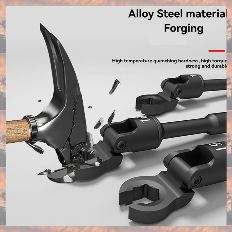 2025 Trend Universal Adjustable Wrench Set Quick Twist Oil Pipe Wrench Oil Pipe Wrench Remove Oil Pipe Wrench