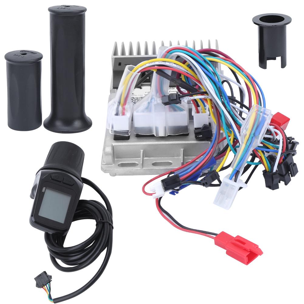 36 48V 500W Electric Tricycles 3‑mode Sinusoid Brushless Controller Instrument LCD Set