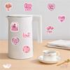 500Pcs/Roll Pink Valentine's Day - Sweet Love Kids Rewards Stickers - DIY Scrapbooks Album Decor Sealing Label Decals