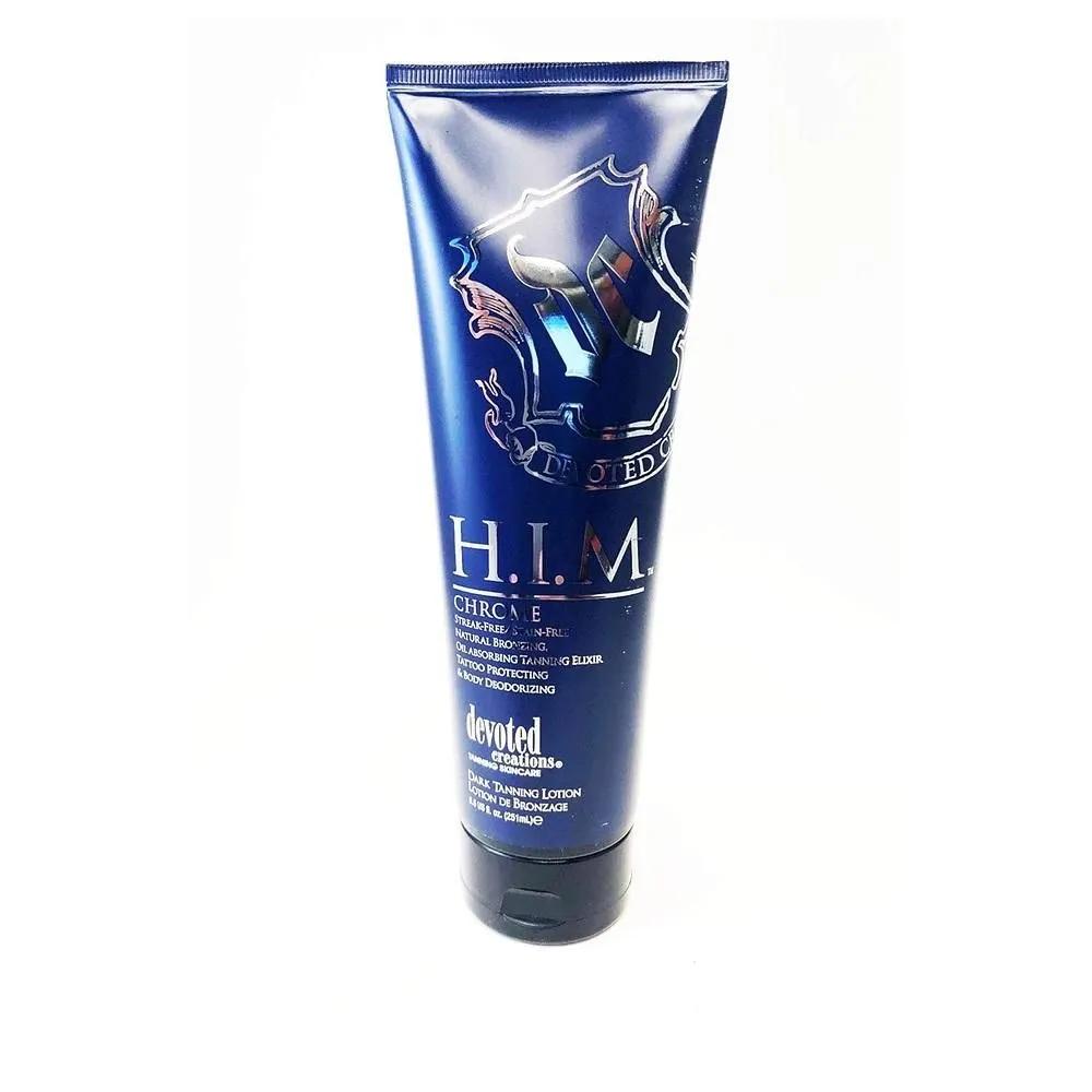 Devoted Creations H.I.M Chrome Men Tanning Lotion 251ml DEVOTED CREATIONS H.I.M Chrome Natural Bronzer