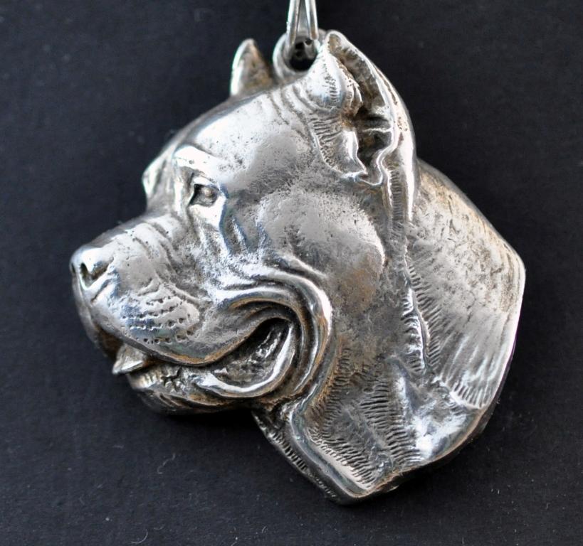 Cane Corso, Italian Cane Corso - Necklace with dog, silver-plated pendant for dog fan, unique jewelry by Art-Dog brand