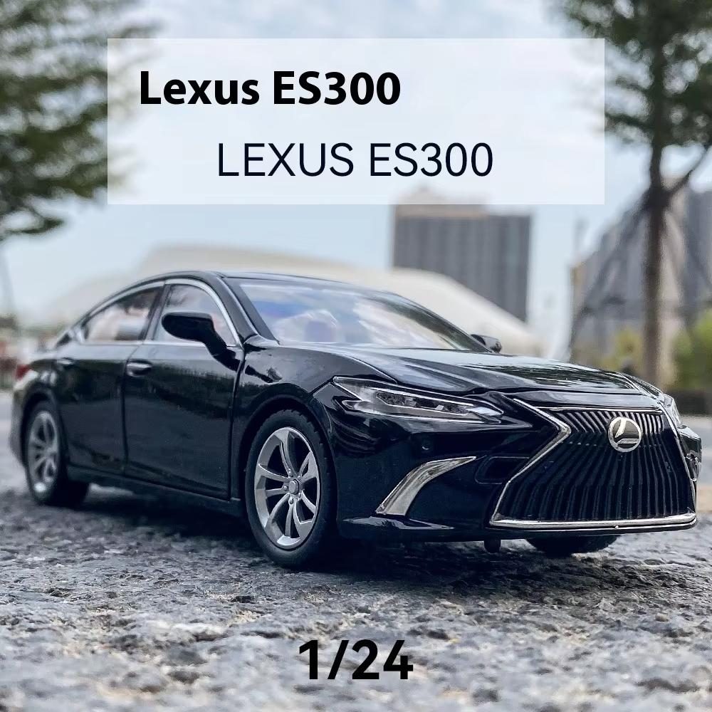 Nowy 1:24 Lexus ES300 Duży luksusowy sedan klasy executive ze stopu metali odlewany model samochodu dźwięk i światło seria pull back prezent urodzinowy