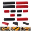 1 Stück Schaumstoff-Fußpolster-Rollenstütze 50 cm Schwammbezug für Indoor-Heim-Fitnessstudio-Übungen