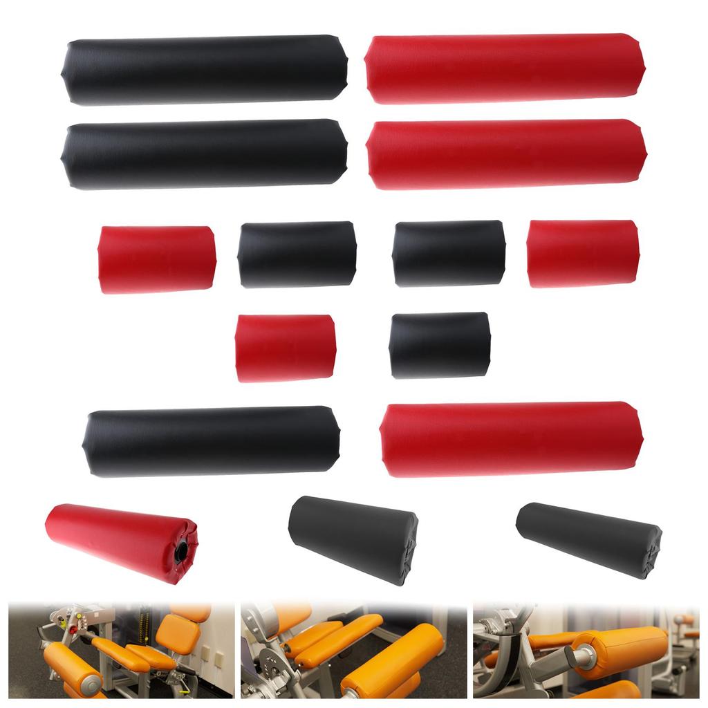 1 Stück Schaumstoff-Fußpolster-Rollenstütze 50 cm Schwammbezug für Indoor-Heim-Fitnessstudio-Übungen