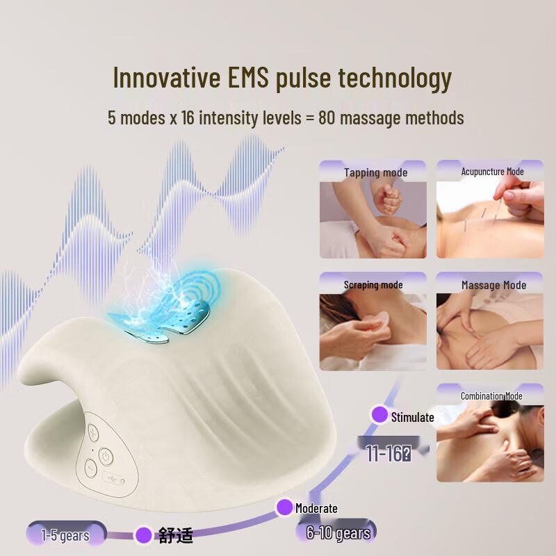 Bindo Health uNeck-5900 Cervical Massage Pillow