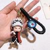 Q Ver. Anime ONE PIECE Keychain Luffy Zoro Ace Sabo Law Usopp Chopper Figure Doll Toy Pendant Car Key Ring Ornaments Gift