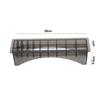 Hair Clipper Guide Comb Container 10 Grid Electric Hair Clipper Limit Comb Organizer Plastic Comb Storage Case Black