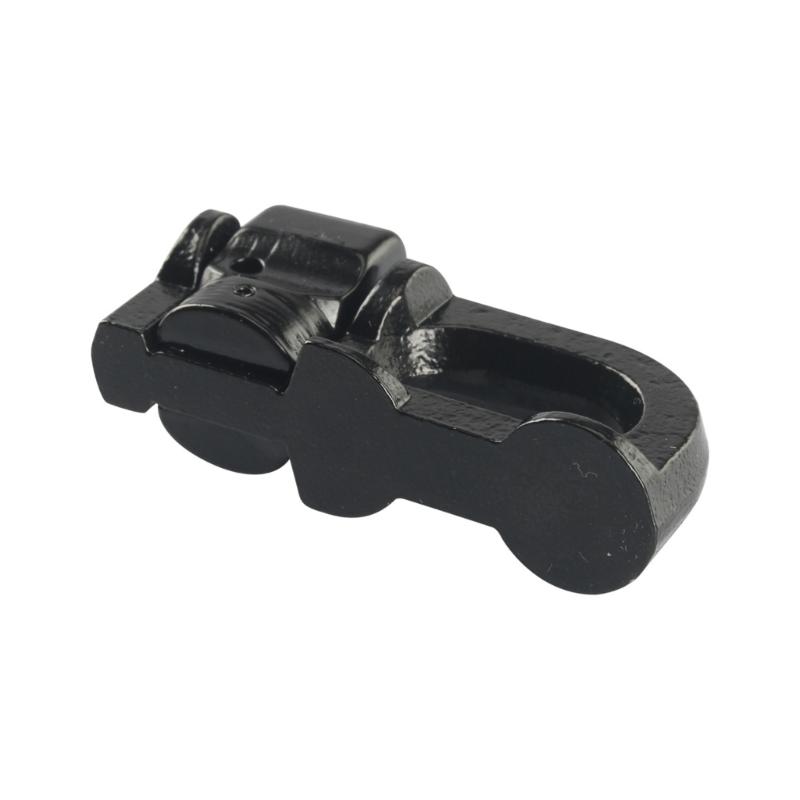 Double Bolt Fastening Clamps For Campers Tracks Carbon Steel 110LBS Load Capacity L Track Tie Down Fitting