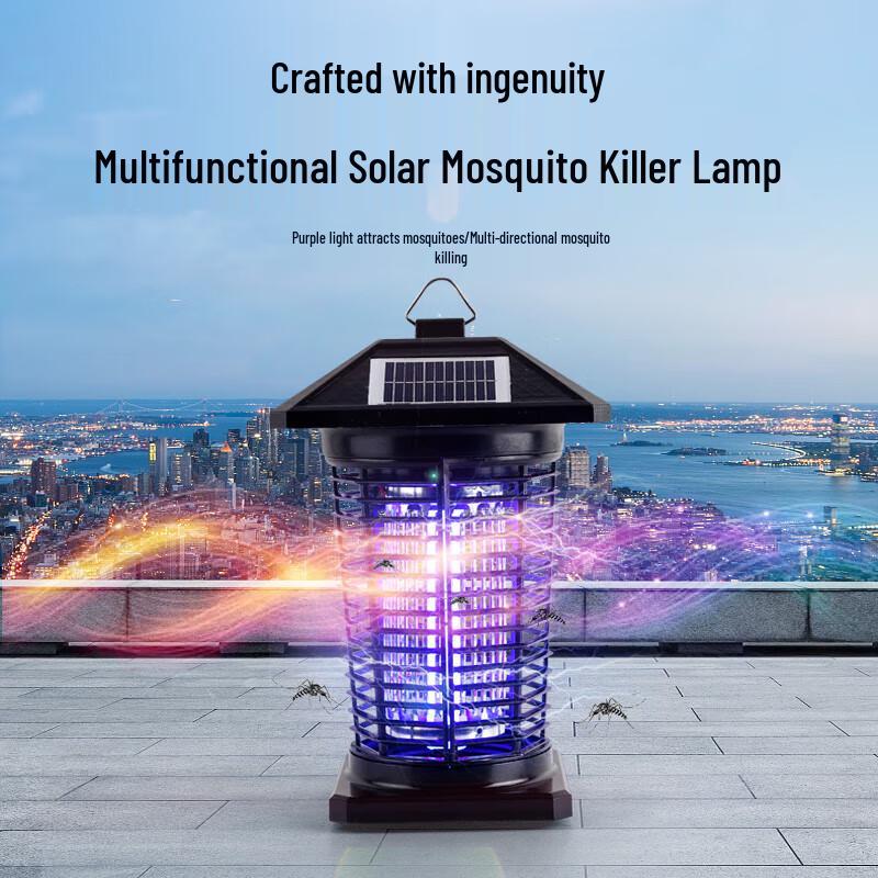 Simida Outdoor Solar Mosquito Killer Lamp