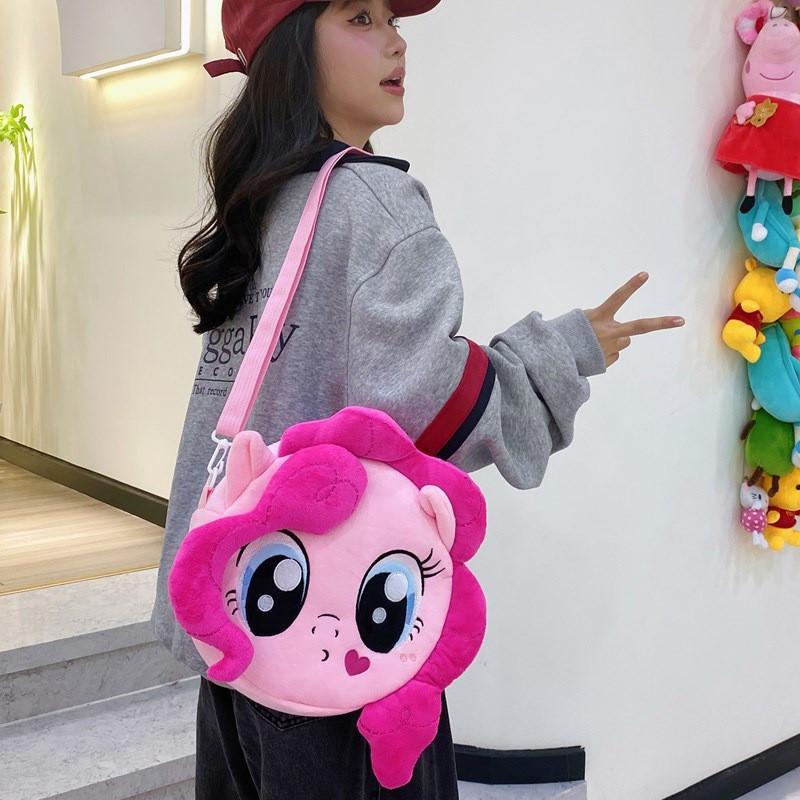 Pie Pinkie Emma Woods Plush Backpack Large Capacity Schoolbag Kids Cute Gift