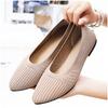 Women's summer shoes, shallow-mouth flat casual shoes, French style soft sole non-fatiguing single shoes.