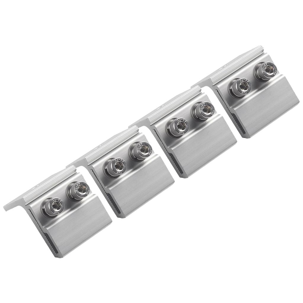 Standing Seam Clamp Stainless Steel Screwed Standing Seam Clamp for Stable Solar PV Mounting On Sheet Metal Roofs