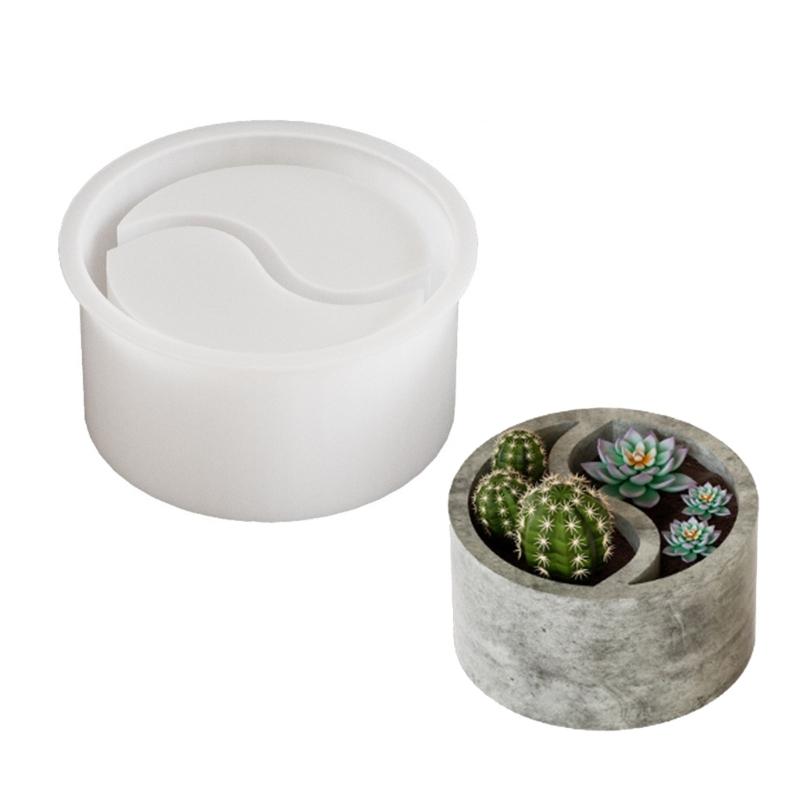 

Silicone Vase Molds Silicone Flower Bottle Mold Silicone Flowerpot Mold Candle Holder Molds for Hand-Making Craft Vase 1