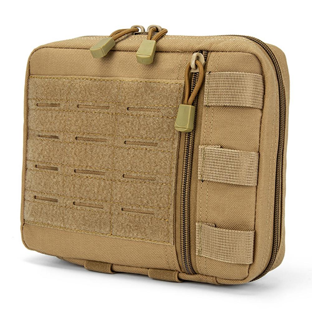 

EDC Organizer Tool Pouch Multi-Purpose EDC Waist Belt Pack Multi-Pockets Camping Survival Pouch for Vest Backpack жовтий