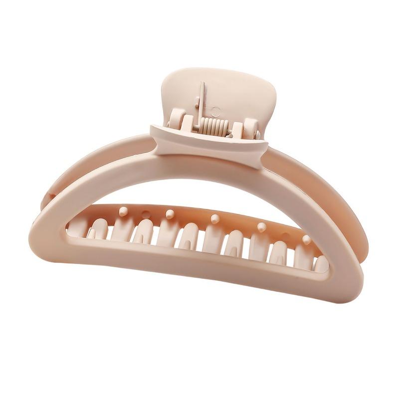 New Fashion Milk Cafe F Hairpin Combination Grab Clip Set Amazon Frosted All-match Hinky Hair Accessories Shark Clip